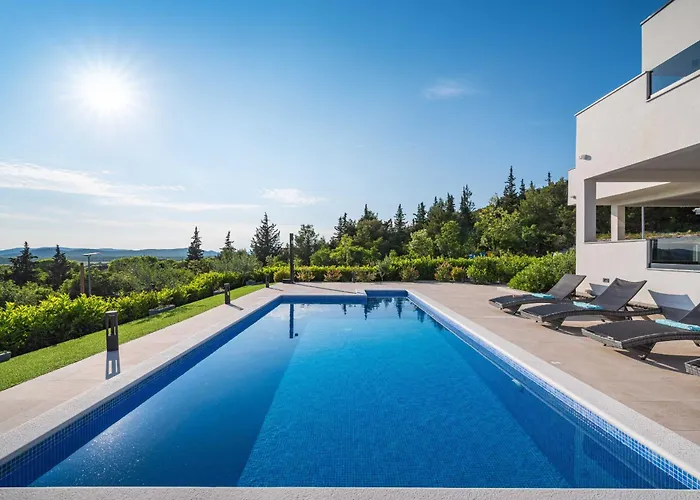 My Dalmatia - Luxury Burra With Private Pool, Jacuzzi And Sports Court Stankovci (Zadar)