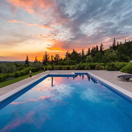 فيلة My Dalmatia - Luxury Burra With Private Pool, Jacuzzi And Sports Court Stankovci (Zadar)