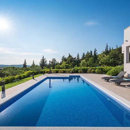 My Dalmatia - Luxury Villa Burra With Private Pool, Jacuzzi And Sports Court Stankovci (Zadar)
