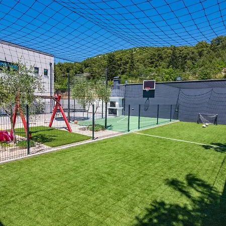 My Dalmatia - Luxury Burra With Private Pool, Jacuzzi And Sports Court