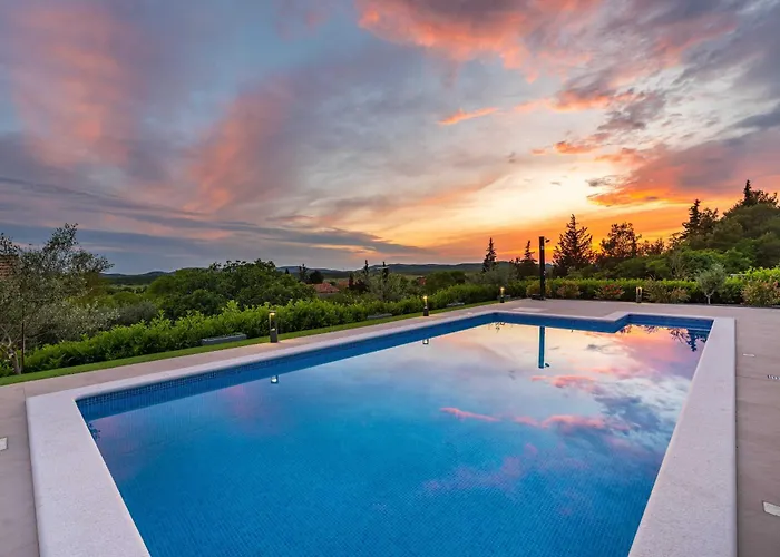 My Dalmatia - Luxury Burra With Private Pool, Jacuzzi And Sports Court * Stankovci (Zadar)
